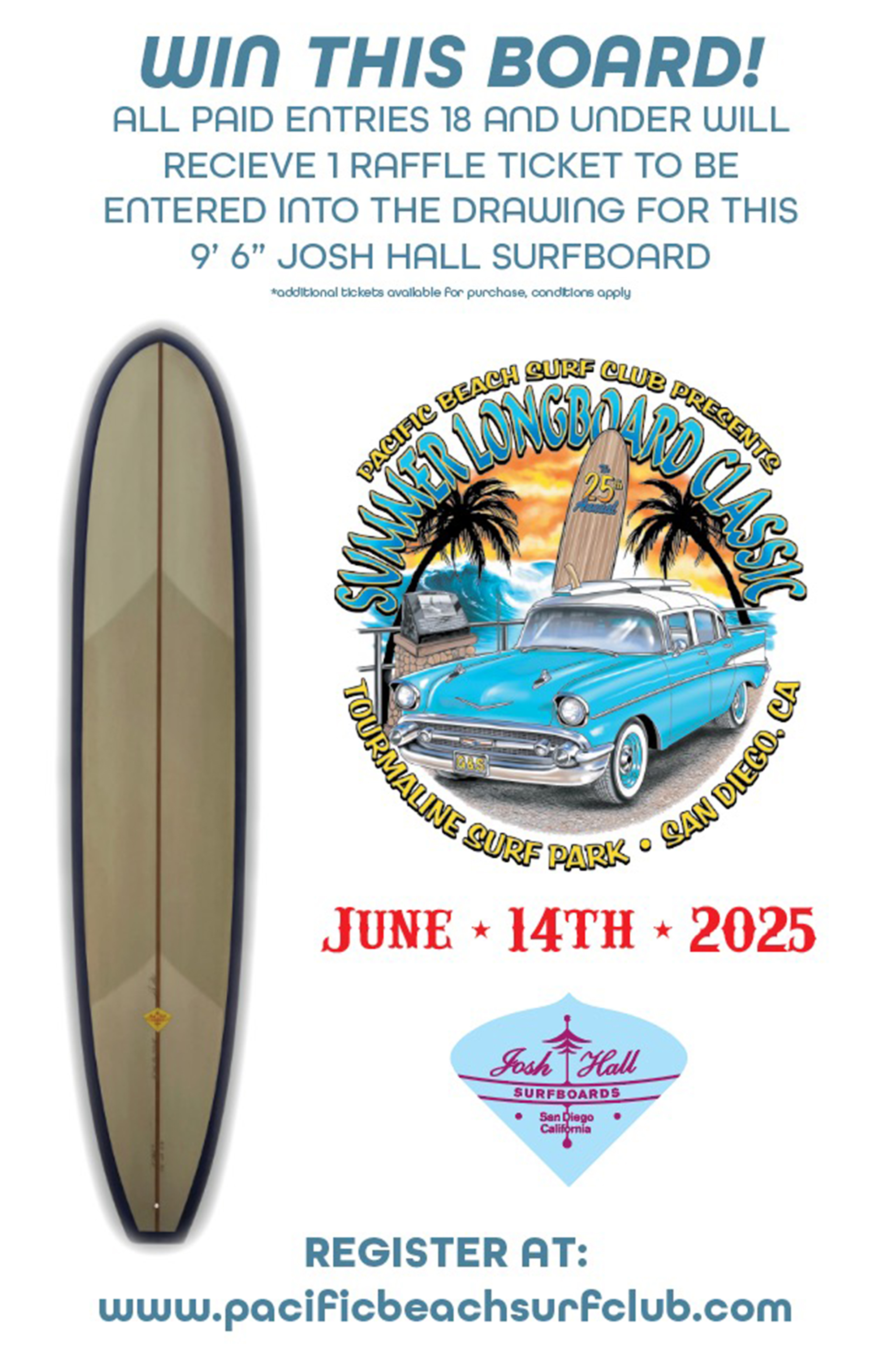 25th Annual PBSC Summer Longboard Classic