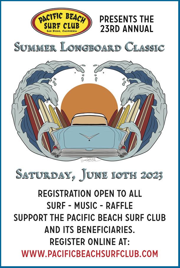 23rd Annual PBSC Summer Longboard Classic - June 10, 2023