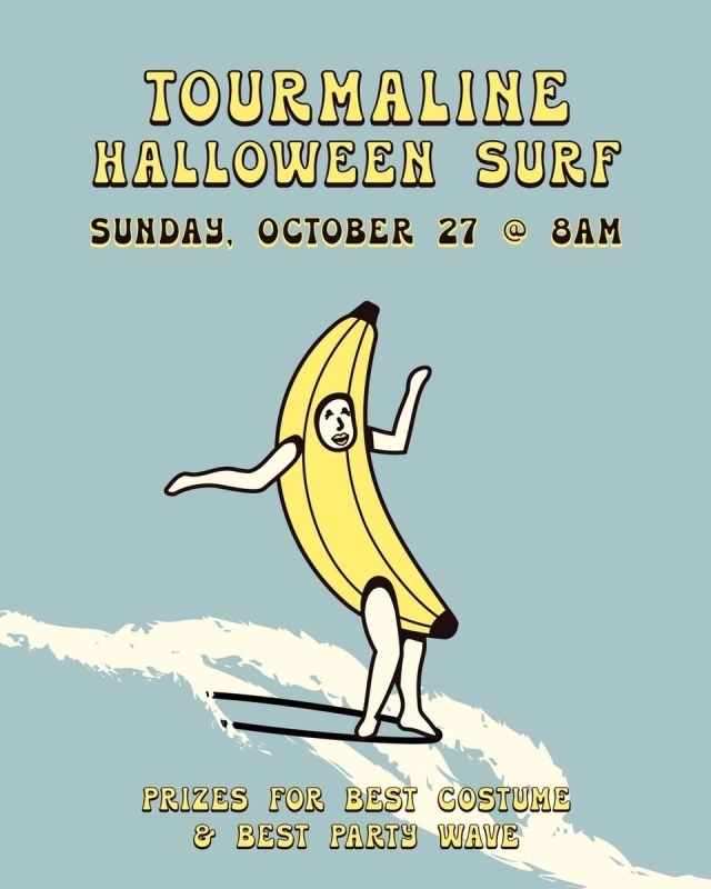 Tourmaline Halloween Surf 2024